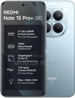 Xiaomi Redmi Note 15 Pro+ (Brand New)