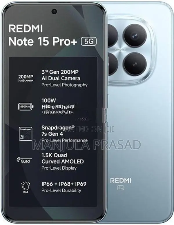 Xiaomi Redmi Note 15 Pro+ (Brand New)