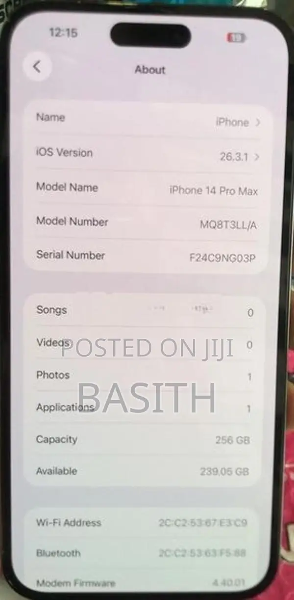 Apple iPhone 14 Pro Max (Used)