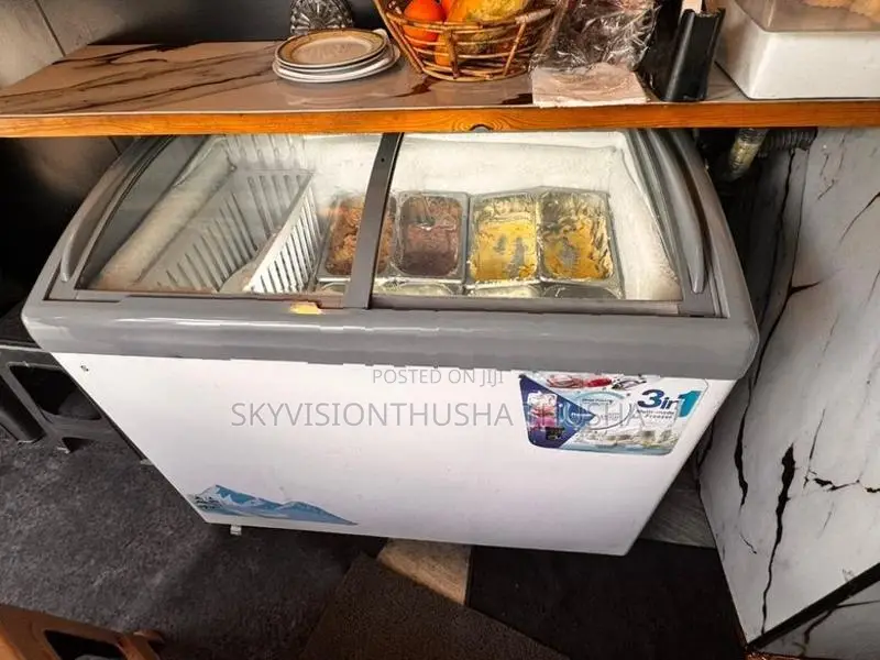 Singer 3 in One Multi Glass Top Freezer
