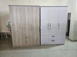 New Melamine White Colour 3 Door Cupboard 6*4 Wardrobe