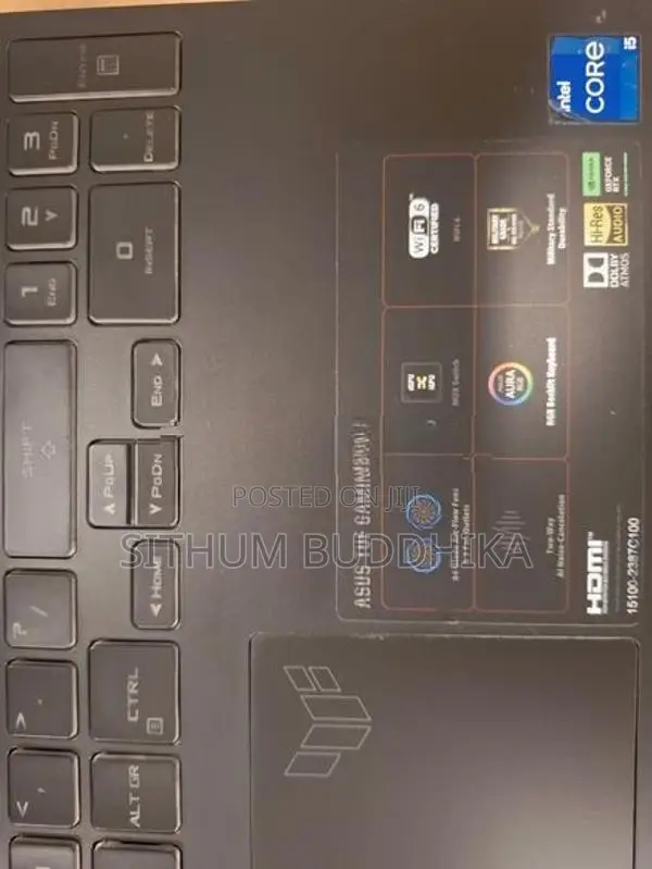 Asus TUF F15 i5 11th Gen RTX 3050 Gaming Laptop for Parts