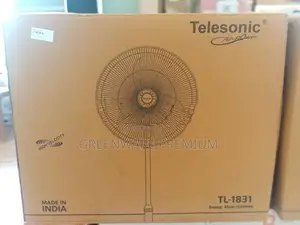 Telesonic Stand Fan (TL1831) Black
