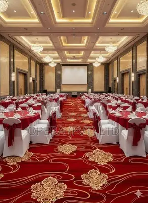 VIP Modren Banquet Hall Floor Carpet