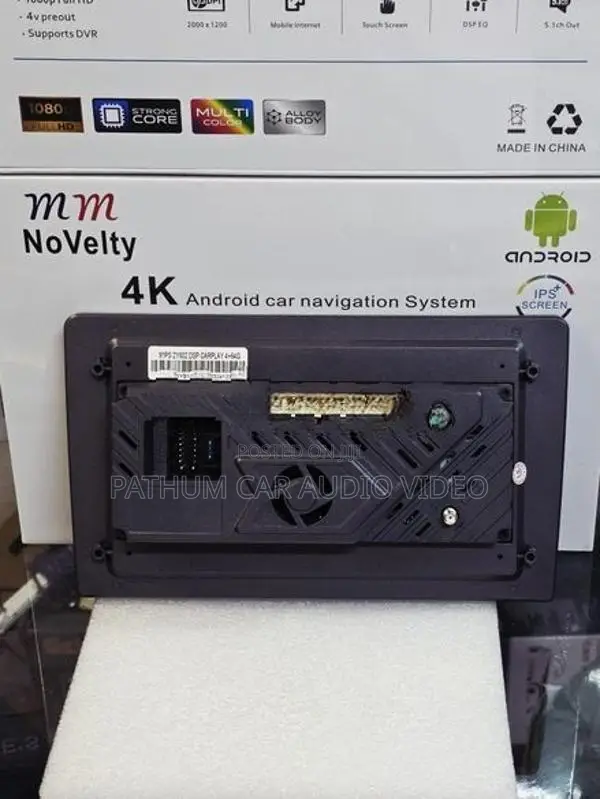 Wagon R 2015 Android Player with Frame AHD Camera