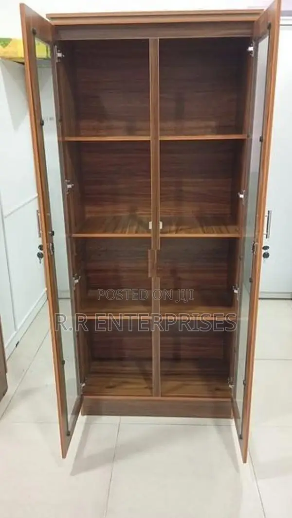 New 2 Door Melamine Office Cupboard