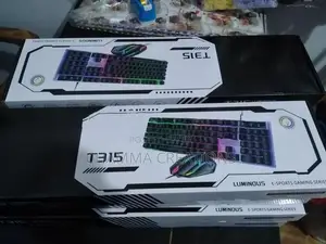 RGB Gaming Keyboard Mouse Combo Pack