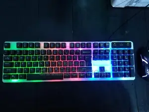 RGB Gaming Keyboard Mouse Combo Pack