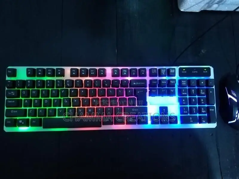 RGB Gaming Keyboard Mouse Combo Pack