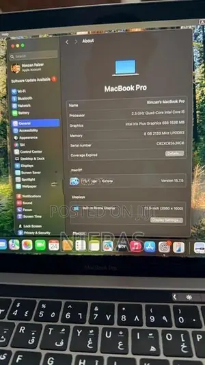 Apple MacBook Pro 2020