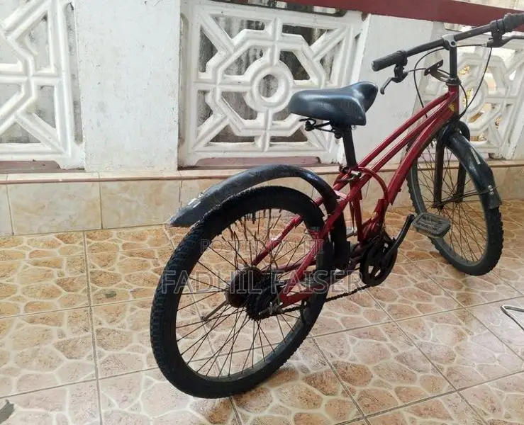 Medium Size Red Bicycle