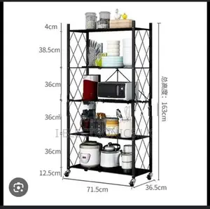 5 Layer Foldable Shelf Rack