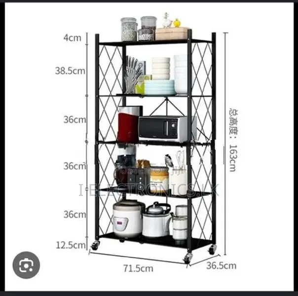 5 Layer Foldable Shelf Rack