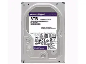 Western Digital WD 6TB Hard Disk Drive HDD surveillance cctv, nvr, DVR