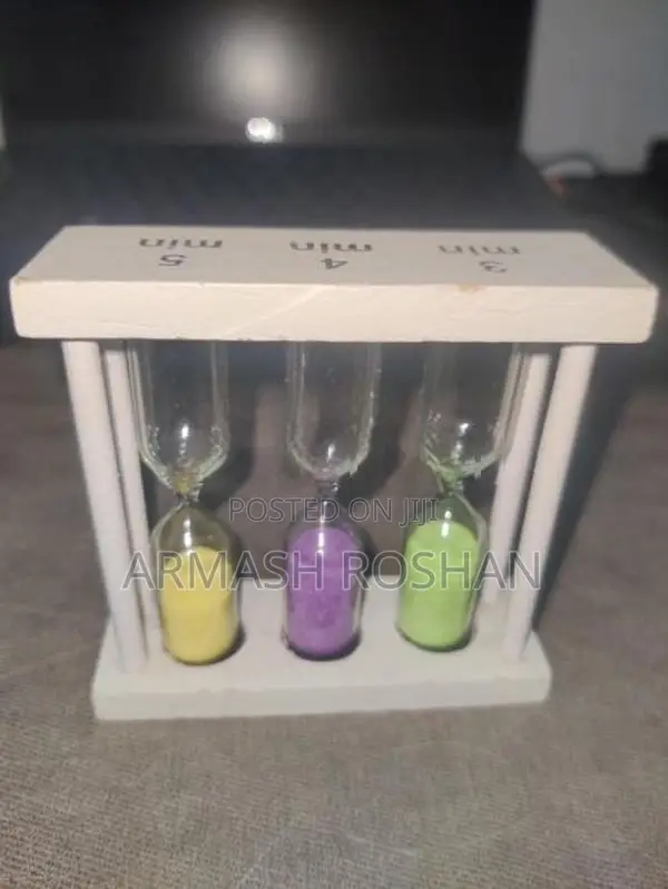 Decorative Wooden Colorful Sand Timer