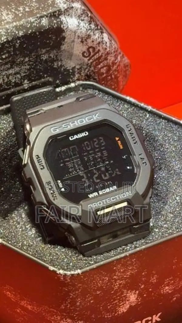 Casio G-Shock GBD-200-1ER G-Squad Digital Black Watch
