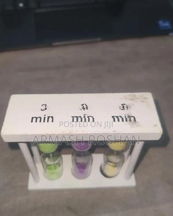 Decorative Wooden Colorful Sand Timer