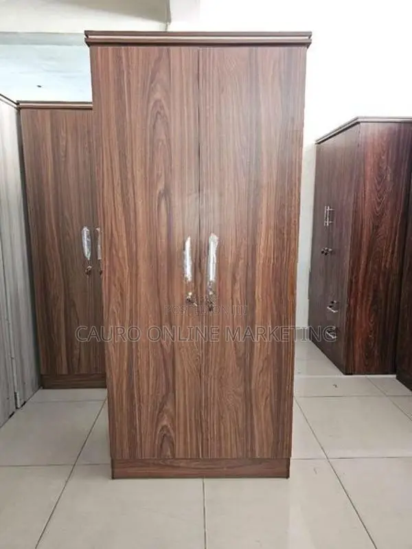 New Melamine 2 Door Cupboard 6*2.5 Ft Wardrobe