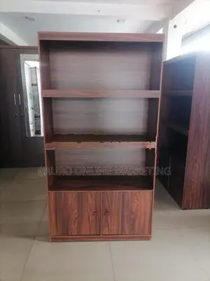 new melamine 65" * 24" book rack cupboard