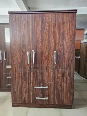 New Melamine 3 Door Cupboard 6*4 Wardrobe Large