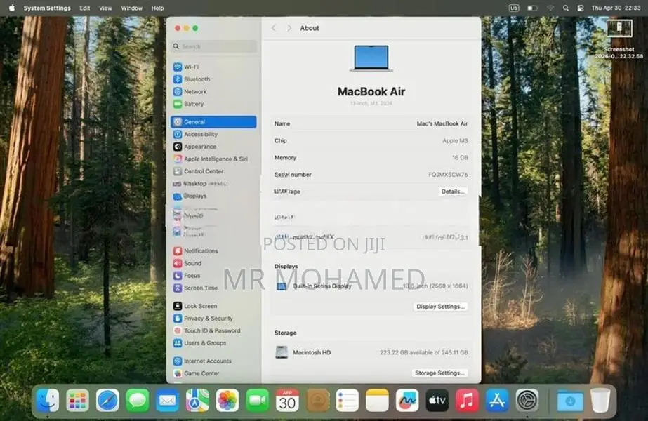Apple MacBook Air M3