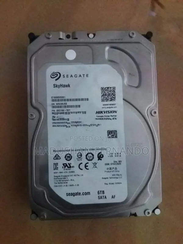 Used 6 TB Seagate Hard Disk