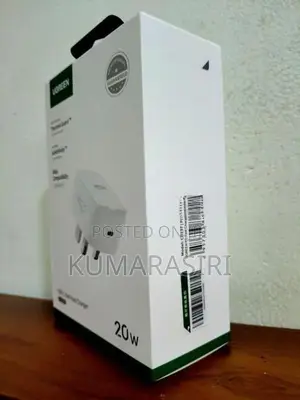 UGREEN 20W Type-C PD Fast Charging Adapter UK (White)- CD137
