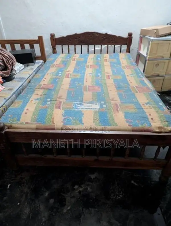 One 6' 4" Bed Two 6"' 3" Beds with Mattresses