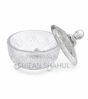 Sweet Glass Bowl with Lid