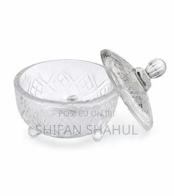 Sweet Glass Bowl with Lid