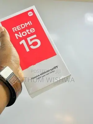 Xiaomi Redmi Note 15 256GB (Brand New)
