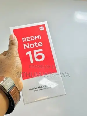 Xiaomi Redmi Note 15 256GB (Brand New)
