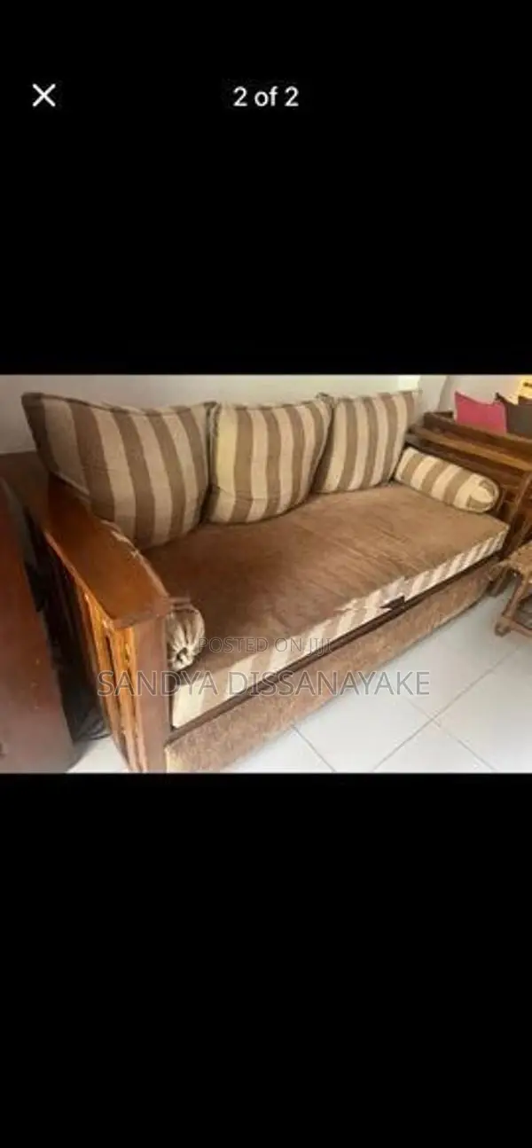 Teak Wood Sofa