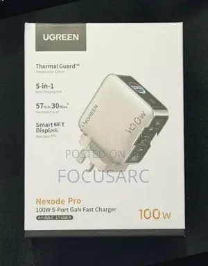 UGREEN 100W Nexode Pro 5-Port Fast Charger
