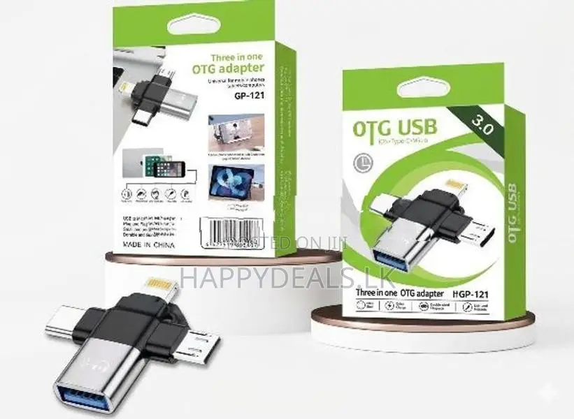 3 in 1 OTG Adapter