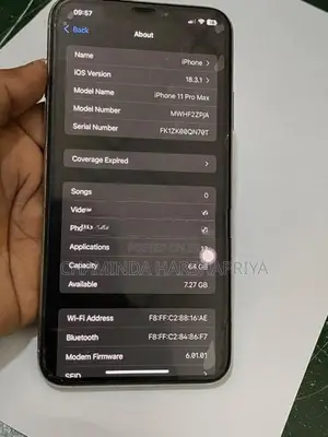 Apple iPhone 11 Pro Max 64GB (Used)