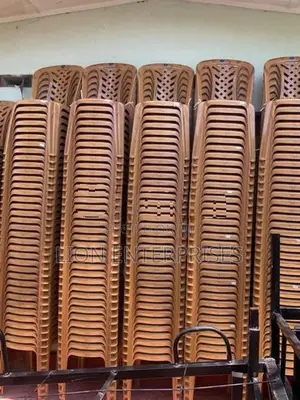 Nippon Plastic Chairs Brown