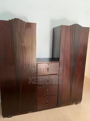 2-Door wooden Almirah with Drawers​