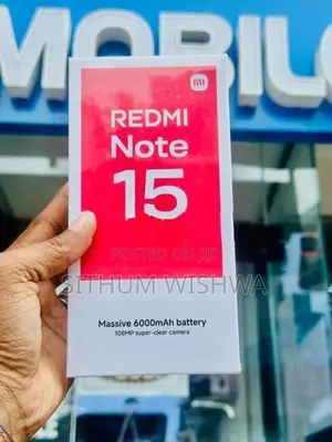 Xiaomi Redmi Note 15 256GB (Brand New)