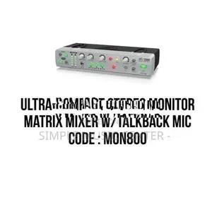 Behringer Minimon MON800 Ultra-Compact Monitor Matrix Mixer