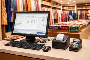 Textile Shop POS Billing System