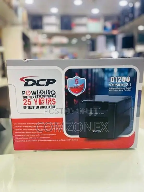 DCP Brand New UPS 650VA /1.2KVA