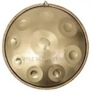 Handpan Drum 440HZ,9 Sounds 22'' D Minor