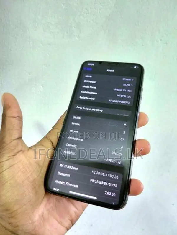 Apple iPhone XS Max 256GB (Used)
