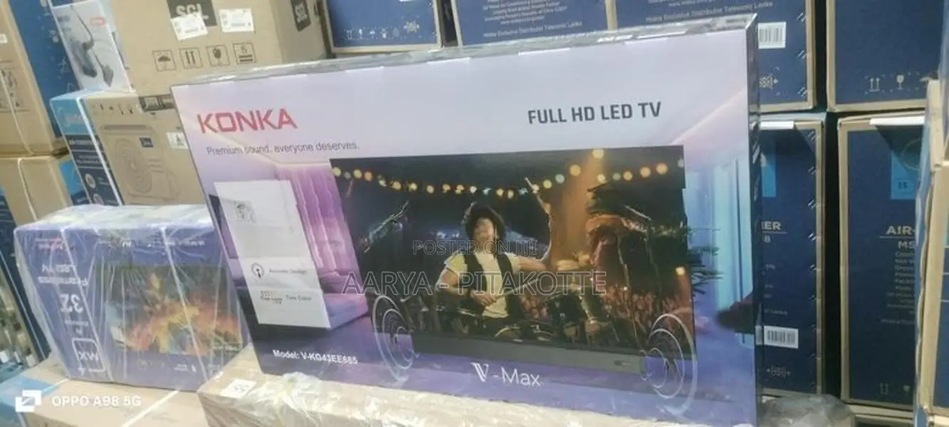 Konka 43" Full HD LED TV ( v - Max)