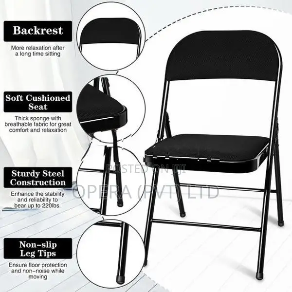 Folding cushion chair