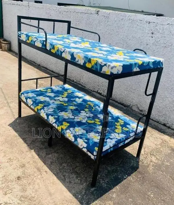 Steel Bunker Beds with 2 Mattresses