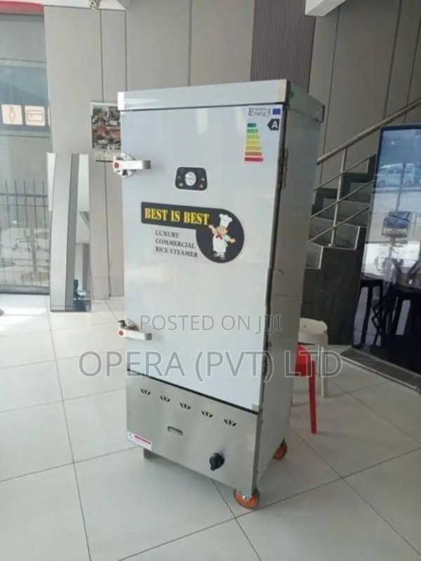 Gas Rice Steamer 12 Trays