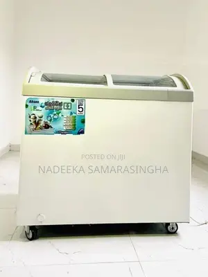 Display Freezer Abans 258L Curved Slide Glass Top