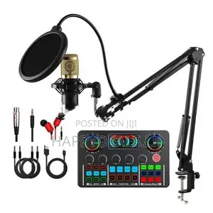 K500 Sound Card With Bm800 Mic Brandnew